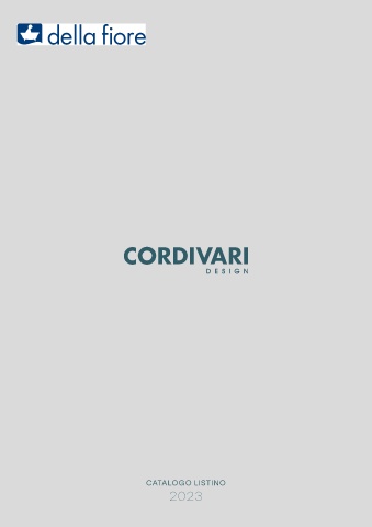 cordivari - listino design 2023